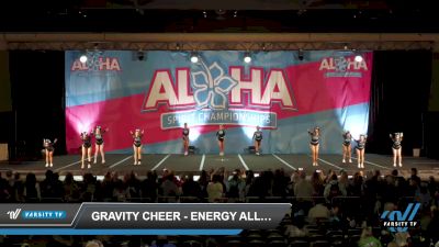 Gravity Cheer - Energy All Girl [2023 L3 Senior Day 1] 2023 Aloha Worcester Showdown