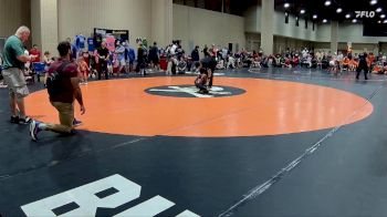 50 lbs Round 2 (8 Team) - Jussiah Bartholomew, Alabama Elite Black vs Maisie Fuller, Patriot WC Dothan