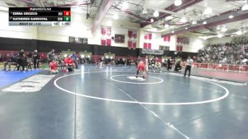 115 lbs Champ. Round 1 - Katheren Sandoval, Downey vs Emma Orozco, Hueneme