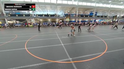 85 lbs Cons. Round 3 - Brooks Horwath, Unattached vs Mason Sopha, Unattached