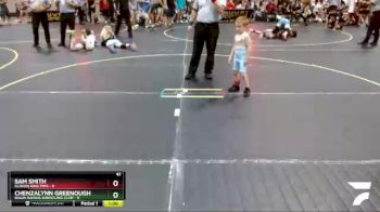 41 lbs Round 5 (6 Team) - Chenzalynn Greenough, Ragin Raisins Wrestling Club vs Sam Smith, Illinois King Pins