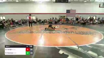 130 lbs Consi Of 4 - Angelo Vargo, Midwest Xtreme Wrestling vs Rocco Redmon, Kodiak Attack