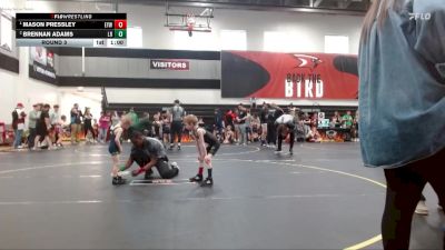 40 lbs Round 3 - Mason Pressley, LWC: Raiders vs Brennan Adams, LWC: Raiders