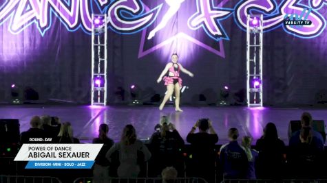 Power of Dance - Abigail Sexauer [2025 Mini - Solo - Jazz Day] 2025 DanceFest Grand Nationals