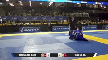 Sarah Gail Rice vs Danuza Blanco Pitanga 2026 Pan Jiu Jitsu IBJJF Championship