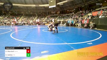 200 lbs Consi Of 8 #1 - Kaiden Marshall, Topeka Blue Thunder vs Kaden Ackley, The Best Wrestler