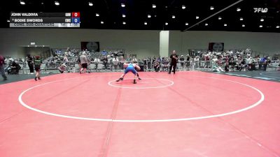 126 lbs Cons. Sub-quarters - John Valdivia, Greater Heights Wrestling vs Bodie Swords, Cowboy Wrestling Club