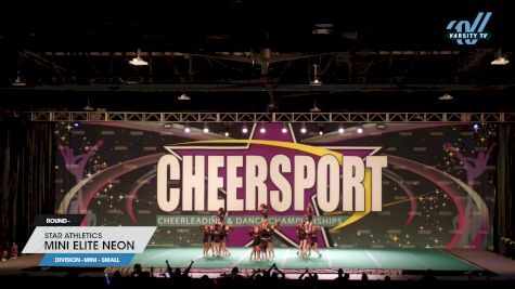 Star Athletics - Mini Elite Neon [2023 L1 Mini - Small] 2023 CHEERSPORT National All Star Cheerleading Championship
