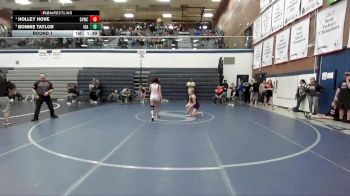 105 lbs Round 1 - Holley Hove, Garden Valley Wrestling Club vs Bonnie Taylor, Idaho