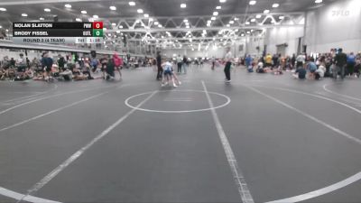 98 lbs Round 2 (4 Team) - Nolan Slatton, Prime Wrestling White vs Brody Fissel, Outlaws HS