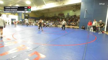 144 lbs Cons. Semi - Lucas Wozniak, Norco vs Caden Camacho, Woodbridge
