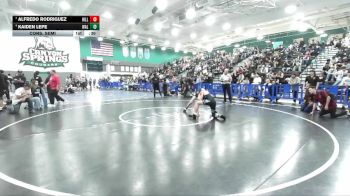113 lbs Cons. Semi - Alfredo Rodriguez, Hillcrest vs Kaiden Lepe, Walnut