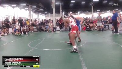 210 lbs Round 2 (4 Team) - Jessee Calhoun, U2 Upstate Uprising 2.0 vs Malachi Courtois, Revolution Elite