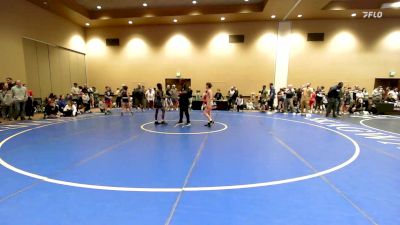 96 lbs Champ. Round 2 - Kanoa Saferite, Virginia vs James Brooks, Pennsylvania