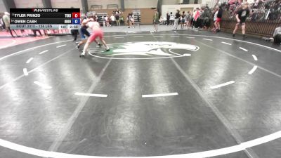 126 lbs Round Of 16 - Tyler Prinzo, Teknique Wrestling vs Owen Cash, Brookwood Bronco Wrestling Club