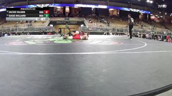 190 lbs Champ. Round 1 - Jacob Valdes, Doral Academy vs Gage Ballard, West-Oak