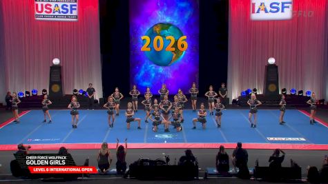 Cheerforce Wolfpack - Golden Girls [2026 L6 International Open Semis] 2026 The Cheerleading Worlds