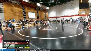 120 lbs Cons. Round 2 - Zachary Trosper, Wyoming Indian Middle School vs Landon Larkey, Riverton Middle School