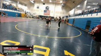 171-179 lbs Round 2 - Everette Pecore, Riverton Middle School vs Morgan Rodriguez, Powell Middle School