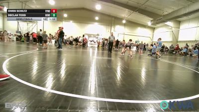 85 lbs Semifinal - Owen Schiltz, Verdigris Youth Wrestling vs Declan Todd, Keystone Kids Wrestling Club
