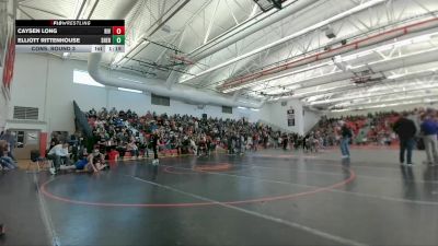 77 lbs Cons. Round 3 - Caysen Long, Riverton Middle School vs Elliott Rittenhouse, Sheridan Junior High School
