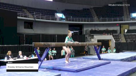 Presley Williams Mountain Brook - Beam - 2022 Elevate the Stage Huntsville presented by SportsMED & Crestwood