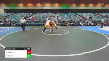 174 lbs Quarterfinal - Quayin Short, Wyoming vs Ethan Ducca, Wyoming