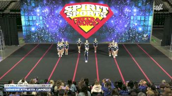 Genesis Athletix - Apollo [2026 L1 Youth Day 2] 2026 Spirit Sports Indianapolis Nationals