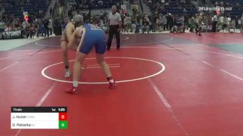 220 lbs Final - James Huber, East Valley Wrestling Club vs David Palosika, Arizona