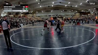 144 lbs Semis & 1st Wb (8 Team) - Bryce Peterson, Ravenwood High School vs Peter Pugh, Collierville High School