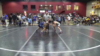 125 lbs Champ. Round 3 - Hunter McCullough, Newberry College vs Gunner Musilunas, Keiser University