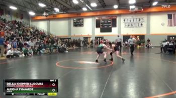 125 lbs Prelim - Delila Knepper-Ludovissy, Epworth, Western Dubuque vs Aleigha Fynaardt, Pella