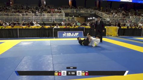 Raylan Silva Ferreira vs Caleb Bordes 2025 Pan Kids Jiu-Jitsu IBJJF Championship