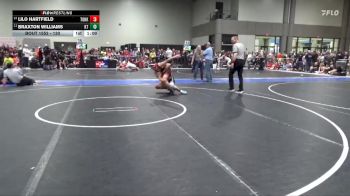 130 lbs Semifinal - Braxton Williams, KS Thunderstruck vs Lilo Hartfield, Team Of Hard Knox