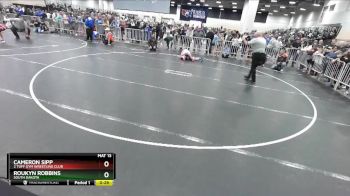 106 lbs Champ. Round 2 - Cameron Sipp, 2 Tuff Gym Wrestling Club vs Roukyn Robbins, South Dakota