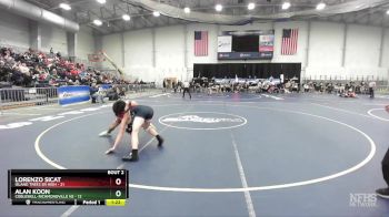 152 lbs Round 2 (3 Team) - Lorenzo Sicat, Island Trees Sr High vs Alan Koon, Cobleskill-Richmondville HS