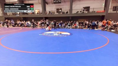 Champ. Round 1 - Couly McReynolds, Thunder Mountain Wrestling Club vs Adell Anderson, Shelton Wrestling Club