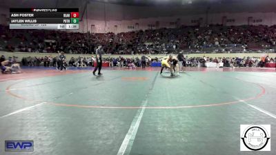 200 lbs Round Of 128 - Ash Foster, Blanchard High School vs Jaylen Willis, Putnam City North