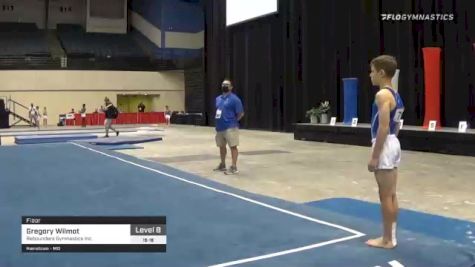 Gregory Wilmot - Floor, Rebounders Gymnastics Inc. - 2021 USA Gymnastics Development Program National Championships