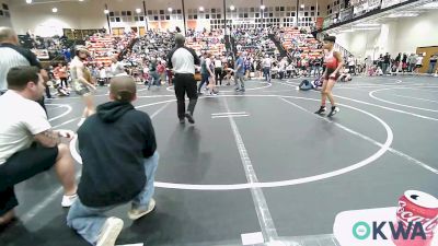 92 lbs Semifinal - Zain Andaverdi, HURRICANE WRESTLING ACADEMY vs Caleb Kelley, Salina Wrestling Club