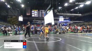 88 lbs Cons 16 #1 - Virginia Foard, Virginia vs Chase Hartwick, Arizona