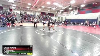 120 lbs Quarterfinal - Alex Sarabia, Olympian vs Uriah Hawkins, Valhalla