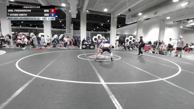 U20 Freestyle FS - 57 lbs Cons. Round 3 - Joel Friederichs, MN Elite Wrestling Club vs Ayden Smith, SKWC