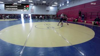 122 lbs Champ. Round 1 - Noah Kuriakose, American vs Landyn Wheeler, Pittsburg