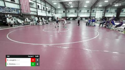 150 lbs Round 2 (8 Team) - Boston Leugers, Millard B vs Coleman Richins, North Summit