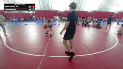 106 lbs Quarters & Wb (16 Team) - Owen Bieber, Bemidji vs Bentley Fields, Illinois Top Dawgs Navy