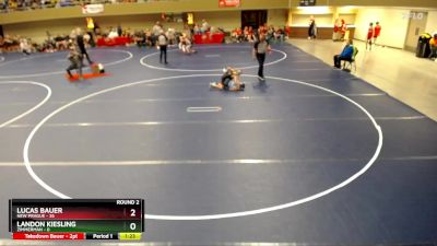 72 lbs Round 2 (4 Team) - Landon Kiesling, Zimmerman vs Lucas Bauer, New Prague