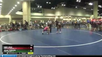 106 lbs Round 5 (8 Team) - Abdi Unle, Nebraska Demigods vs Noah Shriver, TOWC Trojans