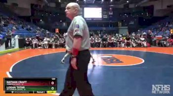 120 lbs Semis & 1st Wrestleback (8 Team) - Nathan Craft, Yorkville (H.S.) vs Logan Tatar, St. Charles (East)