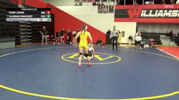 130 lbs Semifinal - Josie Logan, Marion vs Alannah Mahoney, Solon